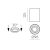   Sima Ceiling lamp 3763/10 Textured Black, LED GU10 8W, CL.I, Adjustable