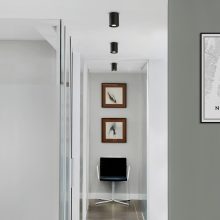 Sima Ceiling lamp 3763/10 Textured Black, LED GU10 8W, CL.I, Adjustable