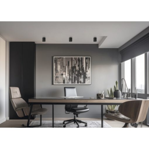 Soul Ceiling lamp 3792/8 Textured Black/Satin Gold, LED GU10 8W, CL.I