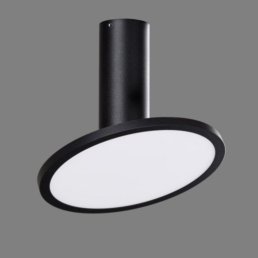 Morgan Ceiling lamp 3846/19 Textured Black, LED 18W 3000K 1600lm, CRI90 CL.I, Integrated LED