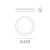   Grace Ceiling lamp 3848/48 Textured Black, LED 40W 4000K 3450lm, CRI90 CL.I, Integrated LED
