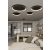   Grace Ceiling lamp 3848/58 Textured Black, LED 50W 4000K 4250lm, CRI90 CL.I, Integrated LED, Casambi, ON-DEMAND **