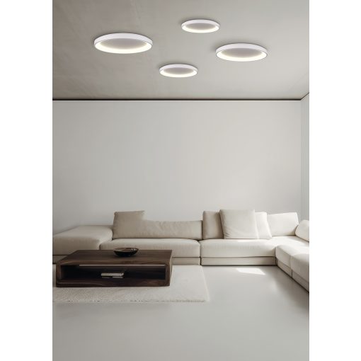 Grace Ceiling lamp 3848/78 Textured White, LED 80W 6800lm, CRI90 CL.I, Integrated LED, Kelvin 2700K-3000K Slide Switch, Casambi, ON-DEMAND **