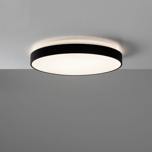 Lisboa Ceiling lamp 3851/60 Textured Black, LED 60W 3000K 5490lm + 8W 3000K 735lm, CRI90 CL.I, Integrated LED, Casambi, ON-DEMAND **