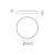   Lisboa Ceiling lamp 3851/80 Textured Black, LED 80W 4000K 7320lm + 12W 4000K 915lm, CRI90 CL.I, Integrated LED, Casambi, ON-DEMAND **