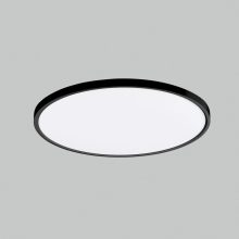 Koe Ceiling lamp 3852/48 Textured Black, LED 36W 3000K 4400lm, CRI90 CL.II IP43, Integrated LED