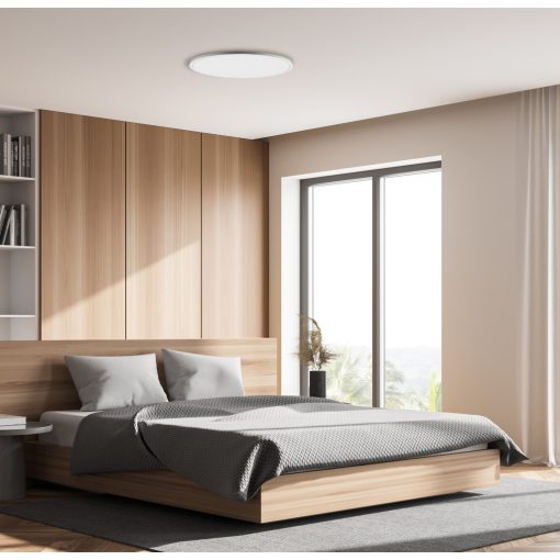 Koe Ceiling lamp 3852/60 Textured White, LED 45W 3000K 5500lm, CRI90 CL.II IP43, Integrated LED