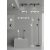   Gina Ceiling lamp 3874/R2 Textured White, LED GU10 2x8W, CL.I, Adjustable
