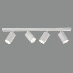   Gina Ceiling lamp 3874/R4 Textured White, LED GU10 4x8W, CL.I, Adjustable
