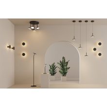 Corvus Ceiling lamp 3945 Textured Black, LED 6x7W 3000K 3660lm, CRI90 CL.I, Integrated LED