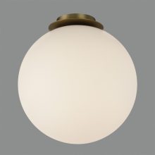 Parma Ceiling lamp 3946/30 IP Matt Antique Gold/Opal, LED E27 15W, CL.II IP44