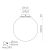   Parma Ceiling lamp 3946/30 IP Matt Antique Gold/Opal, LED E27 15W, CL.II IP44