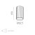 Modrian Ceiling lamp 3951/10 Black, LED GU10 8W, CL.I