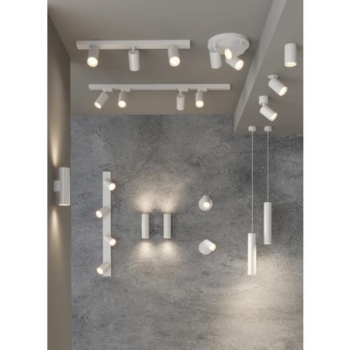 Modrian Spotlight 3951/10 White, LED GU10 8W, CL.I, Adjustable