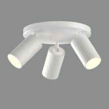 Modrian Ceiling lamp 3951/P3 White, LED GU10 3x8W, CL.I, Adjustable