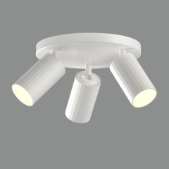   Modrian Ceiling lamp 3951/P3 White, LED GU10 3x8W, CL.I, Adjustable