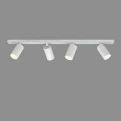   Modrian Ceiling lamp 3951/R4 White, LED GU10 4x8W, CL.I, Adjustable