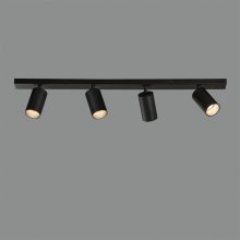 Modrian Ceiling lamp 3951/R4 Black, LED GU10 4x8W, CL.I, Adjustable