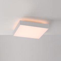   Oporto Ceiling lamp 3973/40 Textured White, LED 40W 2800lm + 5W 500lm, CRI90 CL.I, Integrated LED, Kelvin 2700K-3000K Slide Switch, Microplasmic Diffuser