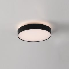   Roma Ceiling lamp 3974/40 Textured Black, LED 40W 2800lm + 5W 500lm, CRI90 CL.I, Integrated LED, Microplasmic Diffuser, Kelvin 2700K-3000K Slide Switch, Casambi, ON-DEMAND **