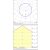   Angus Ceiling lamp 3979/60 Textured White/Opal, LED 55W 5740lm, CRI90 CL.I, Integrated LED, Kelvin 2700K-3000K Slide Switch