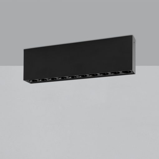 Invisible Ceiling lamp 3980/272 Textured Black, LED 24W 3000K 1790lm, CRI90 CL.II, Integrated LED