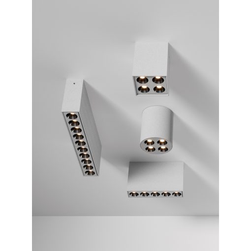 Invisible Ceiling lamp 3980/70 Circular Textured White, LED 9W 3000K 680lm, CRI90 CL.I, Integrated LED