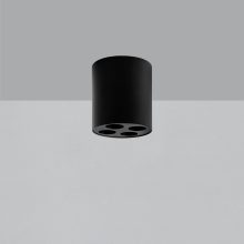 Invisible Ceiling lamp 3980/70 Circular Textured Black, LED 9W 3000K 680lm, CRI90 CL.I, Integrated LED