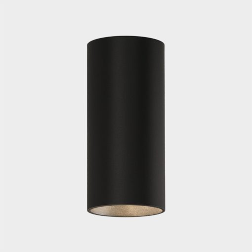 Pipe Ceiling lamp 3986/60 Ø60x130mm Textured Black, LED COB 12W 3000K 1240lm, CRI90 CL.I, Integrated LED