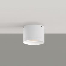 Tech Ceiling lamp 3987/10 Textured White, LED 9W 3000K 1280lm, CRI90 CL.I IP44, Integrated LED, Microplasmic Diffuser