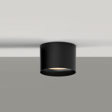 Tech Ceiling lamp 3987/10 Textured Black, LED 9W 3000K 1280lm, CRI90 CL.I IP44, Integrated LED, Microplasmic Diffuser