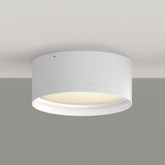   Tech Ceiling lamp 3987/20 Textured White, LED 25W 3000K 3000lm, CRI90 CL.I IP44, Integrated LED, Microplasmic Diffuser