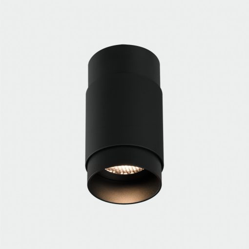 Lux Ceiling lamp 3989/60 Textured Black/Black, LED COB 13W 3000K 1240lm, CRI90 CL.I, Integrated LED