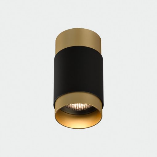 Lux Ceiling lamp 3989/60 Tech Gold/Black, LED COB 13W 3000K 1240lm, CRI90 CL.I, Integrated LED