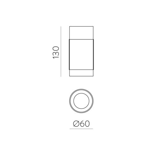Lux Ceiling lamp 3989/60 Tech Gold/Black, LED COB 13W 3000K 1240lm, CRI90 CL.I, Integrated LED
