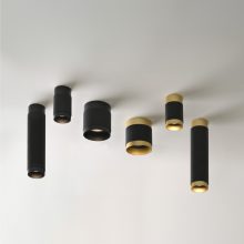 Lux Ceiling lamp 3989/100 Textured Black/Black, LED COB 18W 3000K 2130lm, CRI90 CL.I, Integrated LED