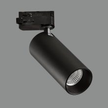 Budelli Track light 4116/5 Textured Black, LED GU10 8W, CL.I, Adjustable, Universal Three-Phase