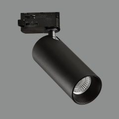   Budelli Track light 4116/5 Textured Black, LED GU10 8W, CL.I, Adjustable, Universal Three-Phase