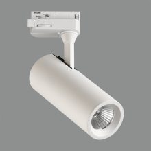 Isquia Track light 4117/6 Textured White, LED COB 13W 3000K 1200lm, CRI95 CL.I, Adjustable, Universal Three-Phase