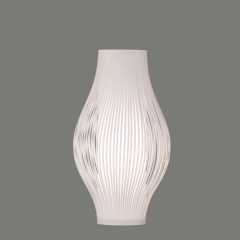   Mirta Table lamp 3054/50 White, LED E27 15W, CL.II, Cable swith