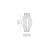   Mirta Table lamp 3054/50 White, LED E27 15W, CL.II, Cable swith