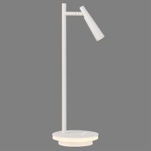 Panau Table lamp 3660 Textured White, LED 6W 3000K 540lm + 3W 3000K 285lm, CRI90 CL.II, Integrated LED, Two switches, Adjustable