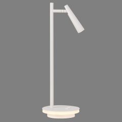   Panau Table lamp 3660 Textured White, LED 6W 3000K 540lm + 3W 3000K 285lm, CRI90 CL.II, Integrated LED, Two switches, Adjustable