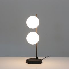   Doris Table lamp 3820 Opal/Textured Black, LED G9 2x7W, CL.II