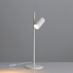   Gina Table lamp 3874 Textured White, LED GU10 8W, CL.II, Adjustable