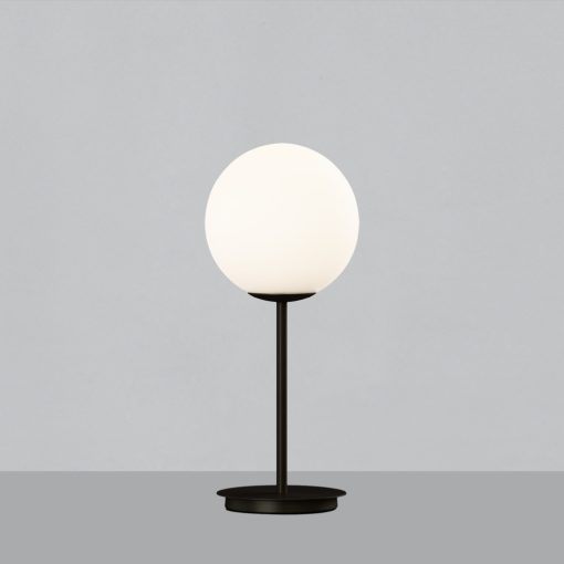 Parma Table lamp 3946/18 Matt Black/Opal, LED E27 15W, CL.II, (E27 max. Ø45 mm)
