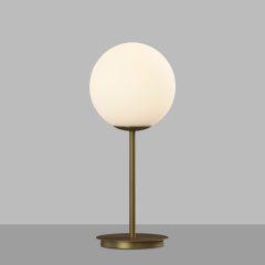   Parma Table lamp 3946/18 Matt Antique Gold/Opal, LED E27 15W, CL.II, (E27 max. Ø45 mm)