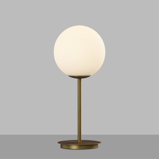 Parma Table lamp 3946/18 Matt Antique Gold/Opal, LED E27 15W, CL.II, (E27 max. Ø45 mm)