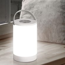 Keke Table lamp 8151 White, LED 6W 4000K 180lm, CRI90 CL.III IP23, Integrated LED, Touch switch, Dimmable intensity, Built-in battery
