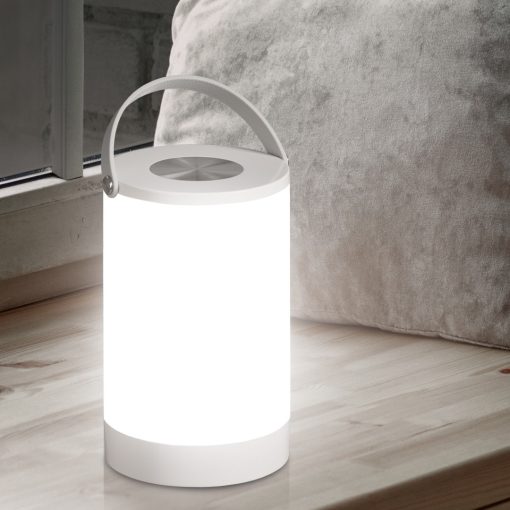 Keke Table lamp 8151 White, LED 6W 4000K 180lm, CRI90 CL.III IP23, Integrated LED, Touch switch, Dimmable intensity, Built-in battery
